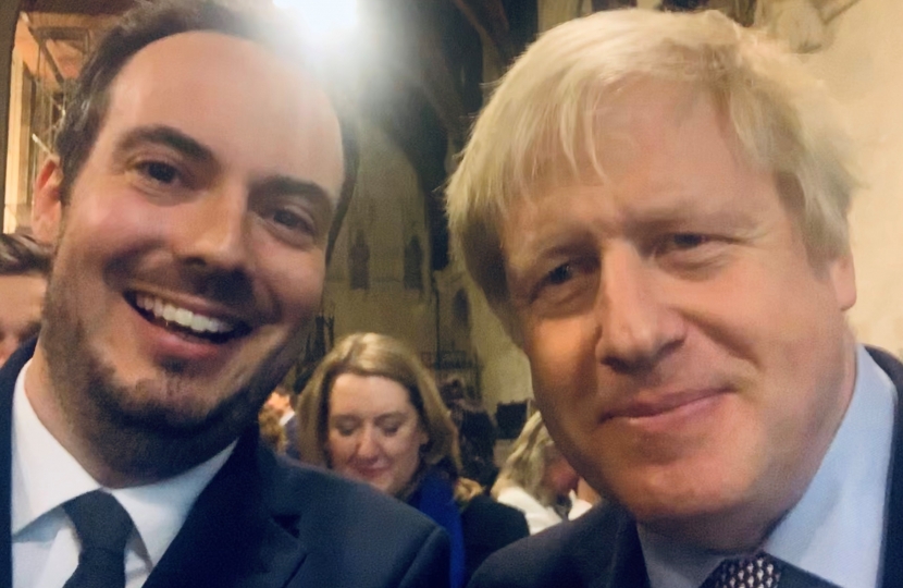 Simon Jupp & Boris Johnson
