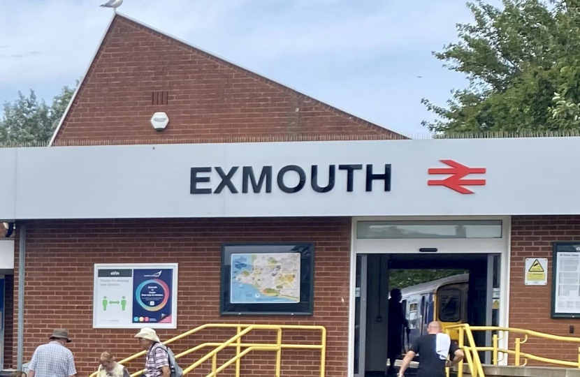 Exmouth train station