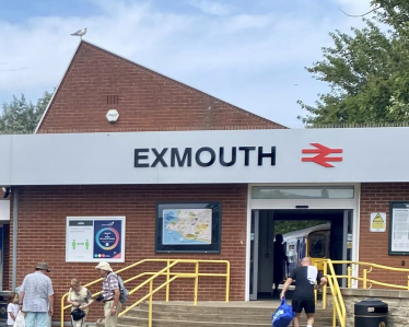 Exmouth train station