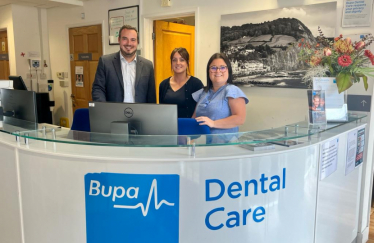 Simon Jupp MP visiting Bupa Dental Care Sidmouth to discuss dentistry waiting lists.jpg